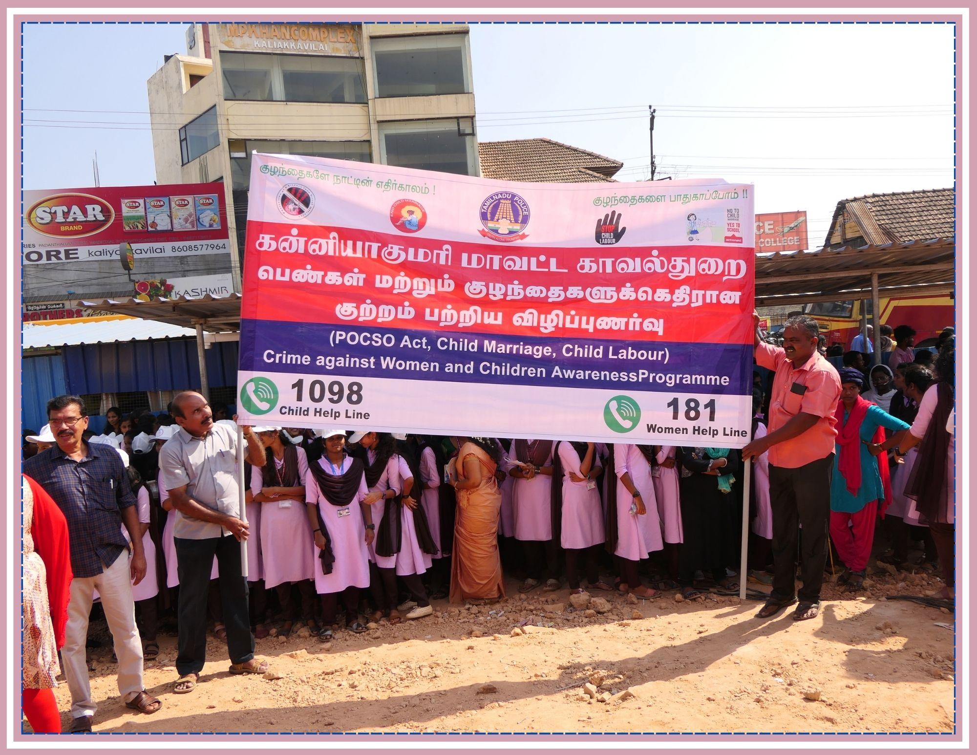 Signature Campaign Against Child Marriage Conducted