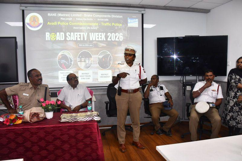 Road Safety Review Meeting Held in Ariyalur
